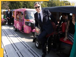 टैंक जैसी मजबूत कार में घूमते हैं यूएस के विदेश मंत्री, दिखाया अजब अंदाज, ऑटो में घूमे, मसाला चाय पी, देखें Viral PHOTO 