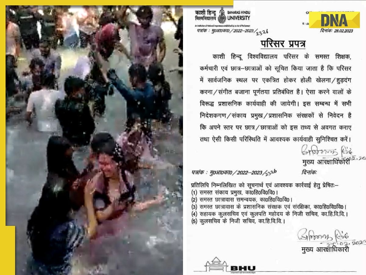 Why Banaras Hindu University banned Holi celebrations on campus?