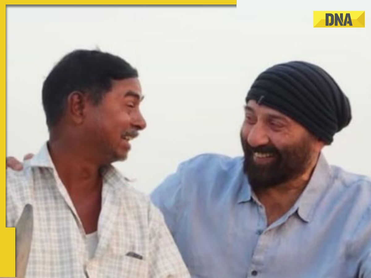 Aap Sunny Deol jaise lagte hain': Man fails to recognise actor in hilarious viral video from Gadar 2 shoot Aap Sunny Deol jaise lagte hain': Man fails to recognise actor in hilarious viral video from Gadar 2 shoot