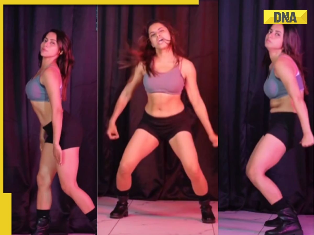 1200px x 900px - Viral video: Girl's sensuous dance on Katrina Kaif's Kamli Kamli sets  internet on fire, watch