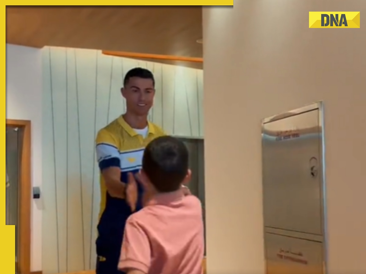 Cristiano Ronaldo makes 10-year-old fan’s day, watch this amazing viral video