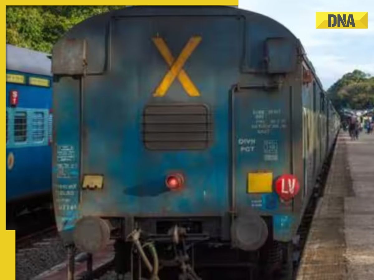 Indian Railways: Why is there an 'X' mark on trains?