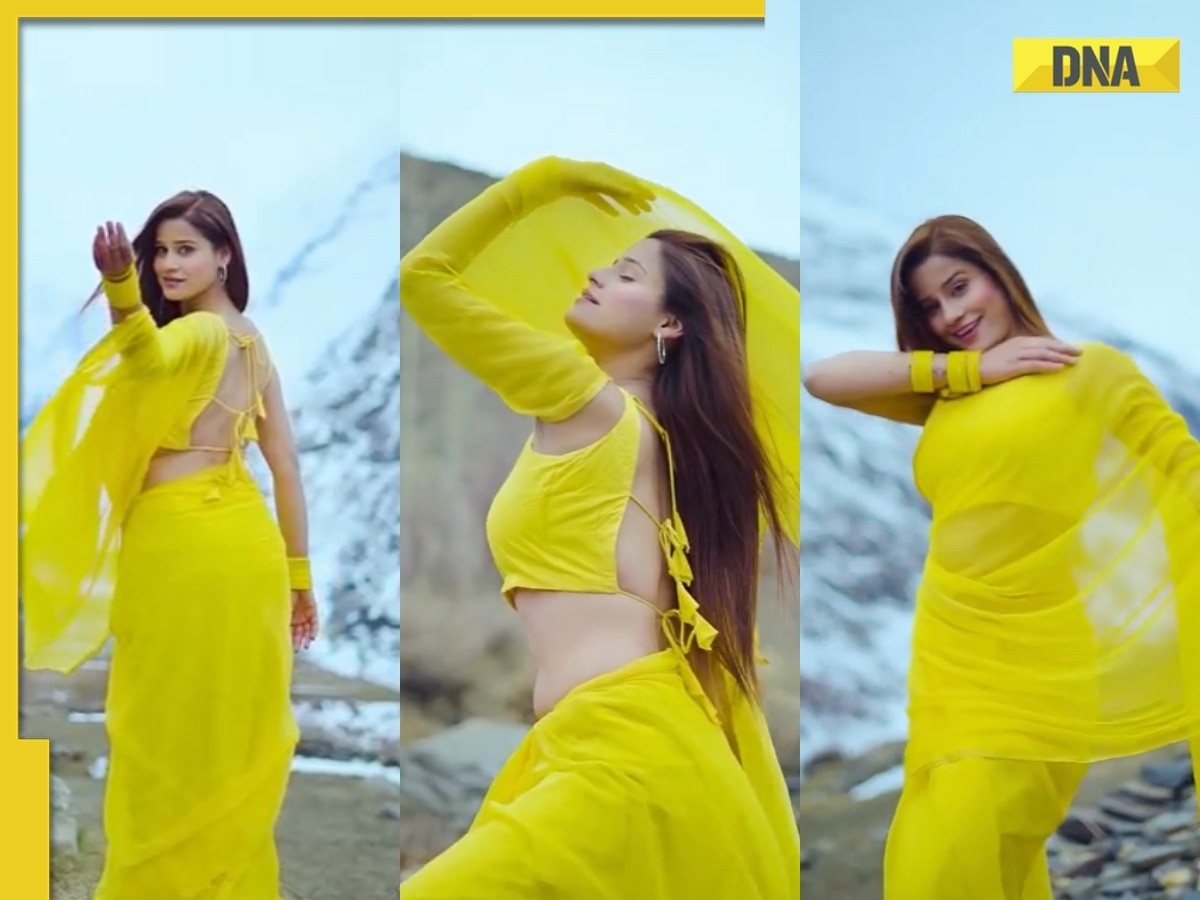 1200px x 900px - Viral video: Woman's sensuous dance in sexy yellow saree on Suraj Hua  Maddham sets internet on fire, watch