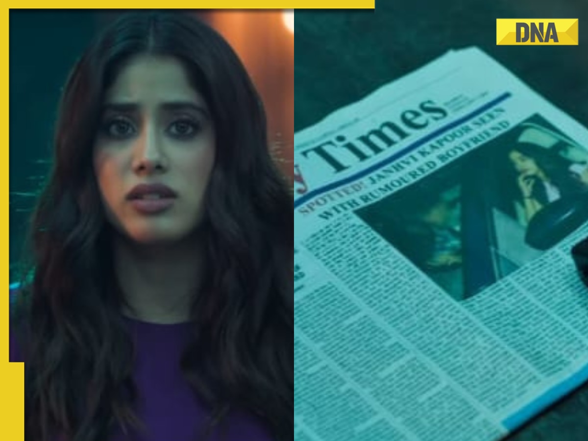 Janhvi Kapoor pokes fun at Shikhar Pahariya relationship rumours, paparazzi in funny video: 'Whoever sits next to me...'