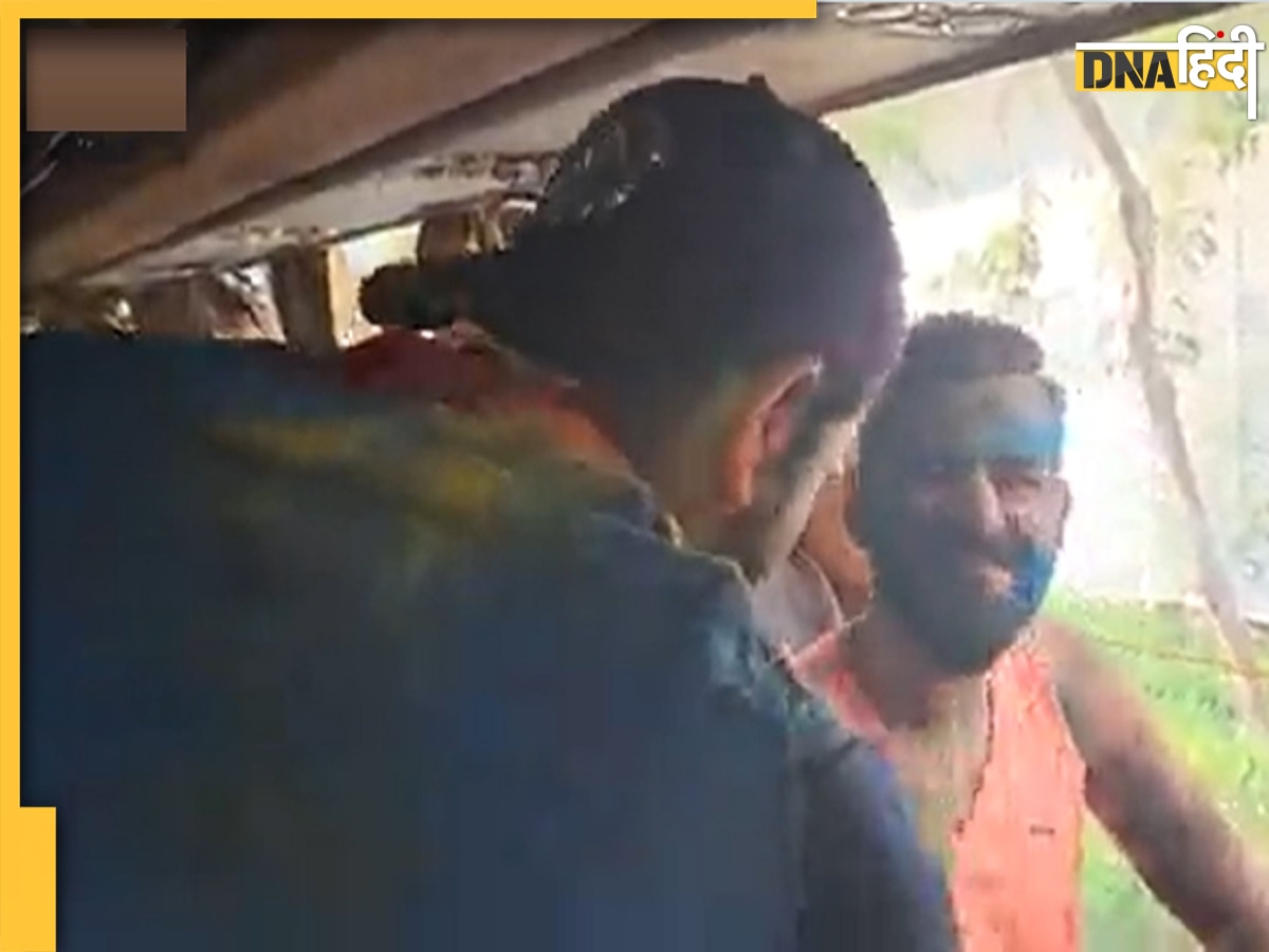 Team India Holi Celebration: अहमदाबाद में रोहित-विराट ने जमकर खेली रंग, वीडियो में देखें टीम की मस्ती