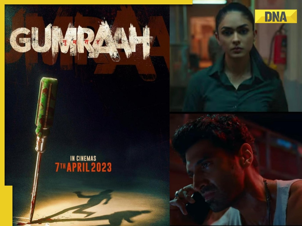 Gumrah teaser Aditya Roy Kapoor, Mrunal Thakur face off in intense