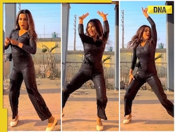 Desi girl in hot black attire dances to 'Parda Parda', viral video burns Instagram