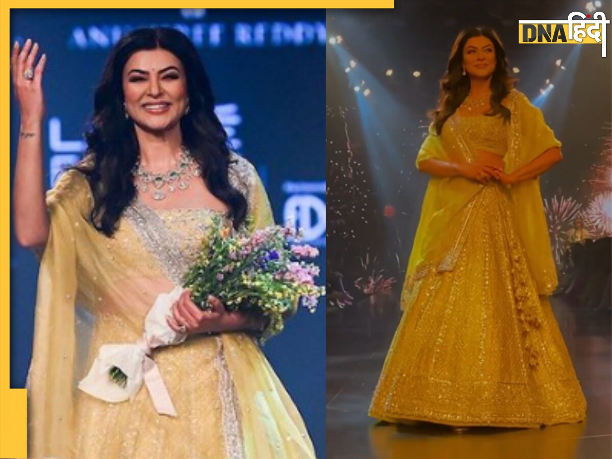 Sushmita Sen: हार्ट अटैक के बाद अपने पुराने ग्रेस के साथ सुष्मिता सेन ने किया रैंप वॉक, फैंस हुए इमोशनल 