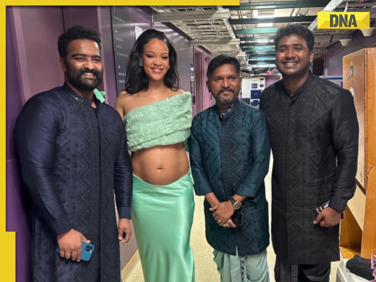 Naatu Naatu singers Kaala Bhairava and Rahul Sipligunj pose with Rihanna, call her 'most amazing lady'