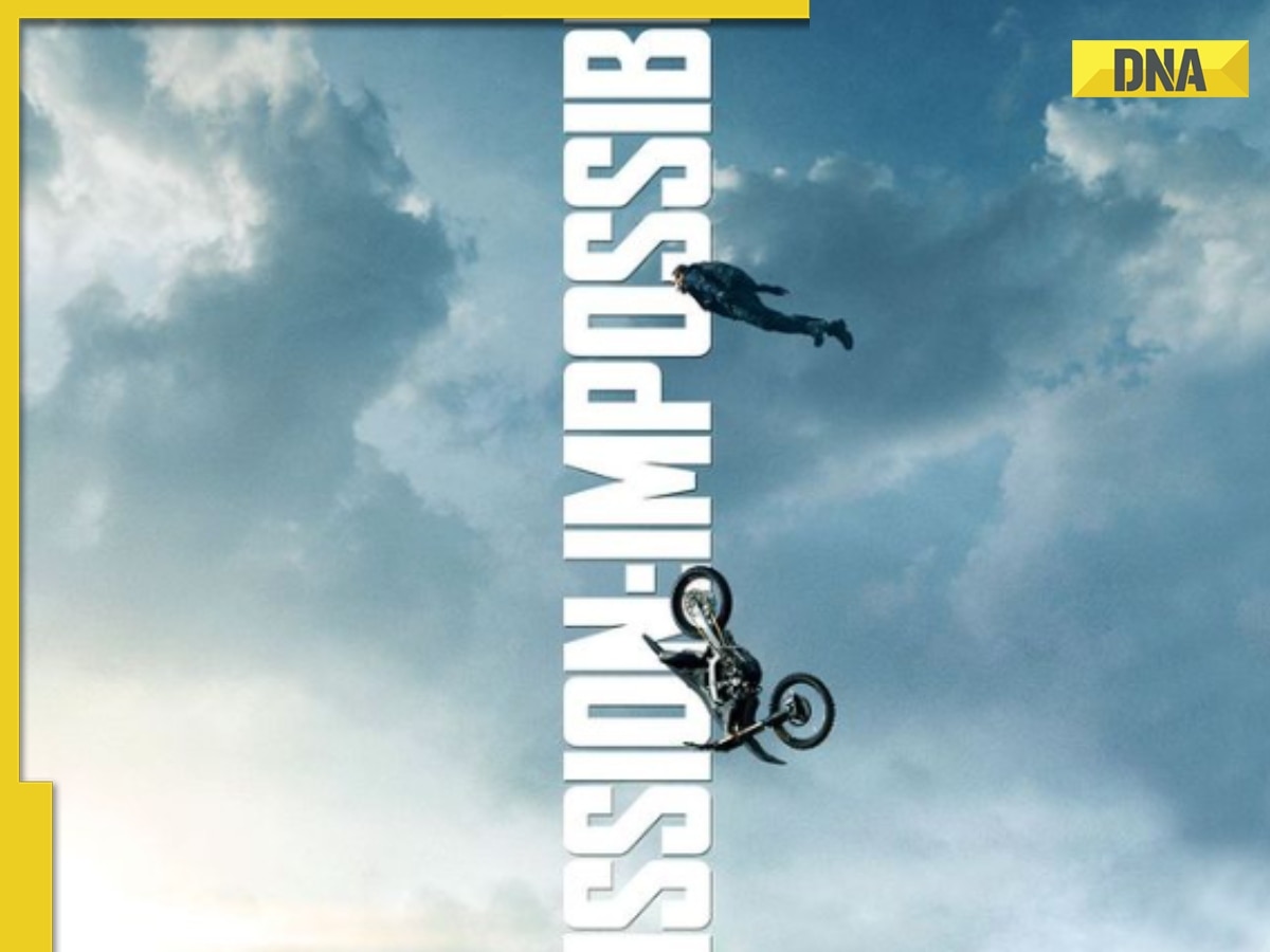 Mission Impossible Dead Reckoning Part One poster gives first look at Tom Cruise's death-defying stunt, fans react