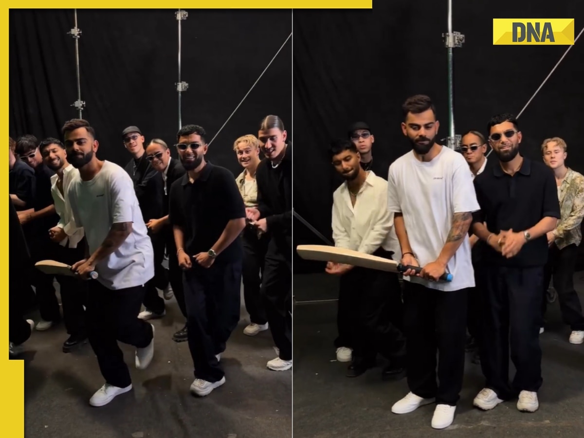 Viral video: Virat Kohli dances with Norwegian dance group Quick Style in Mumbai, Anushka Sharma reacts