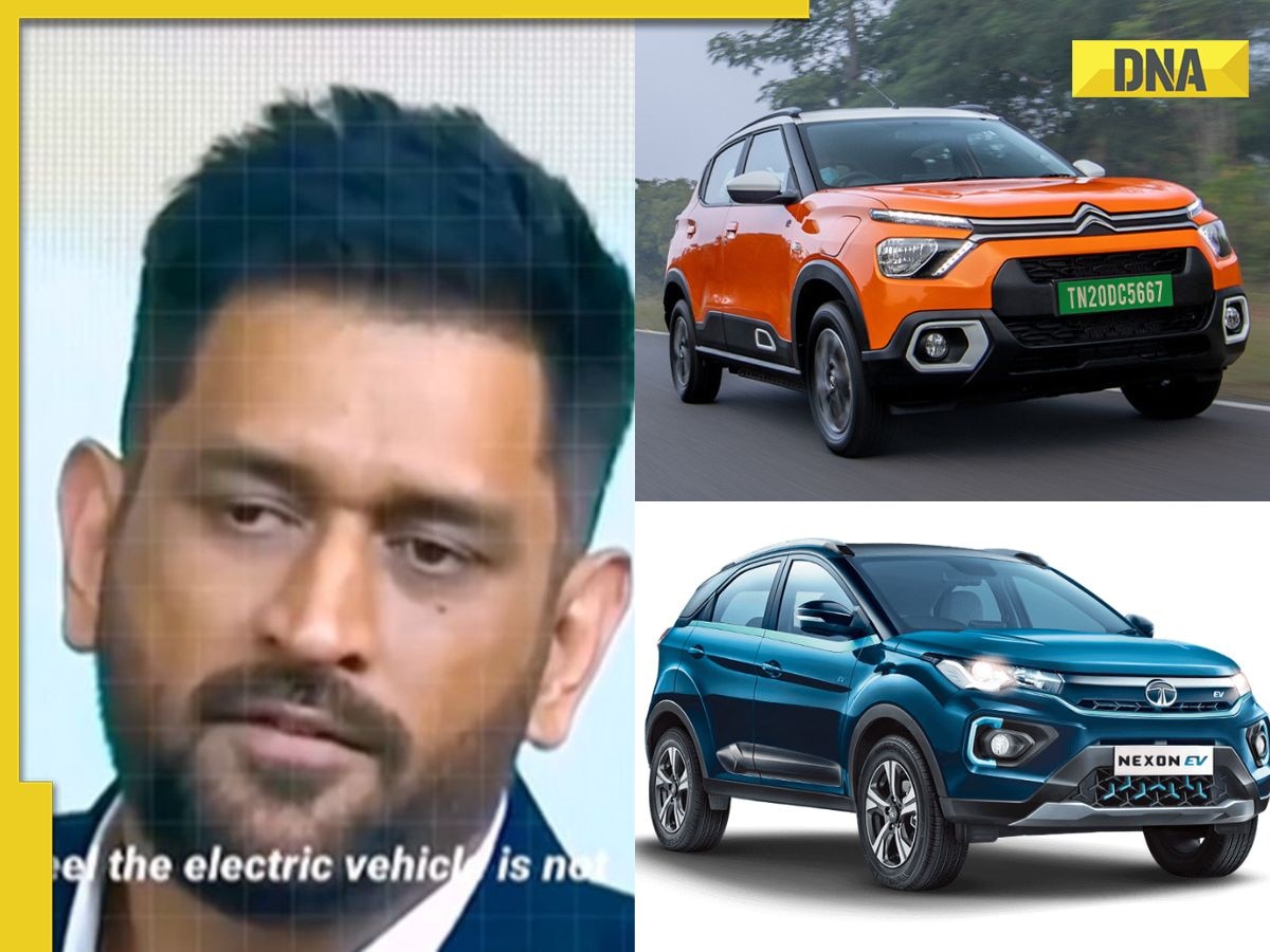 'Electric vehicle is....': MS Dhoni talks about EV, here's what he say; Watch