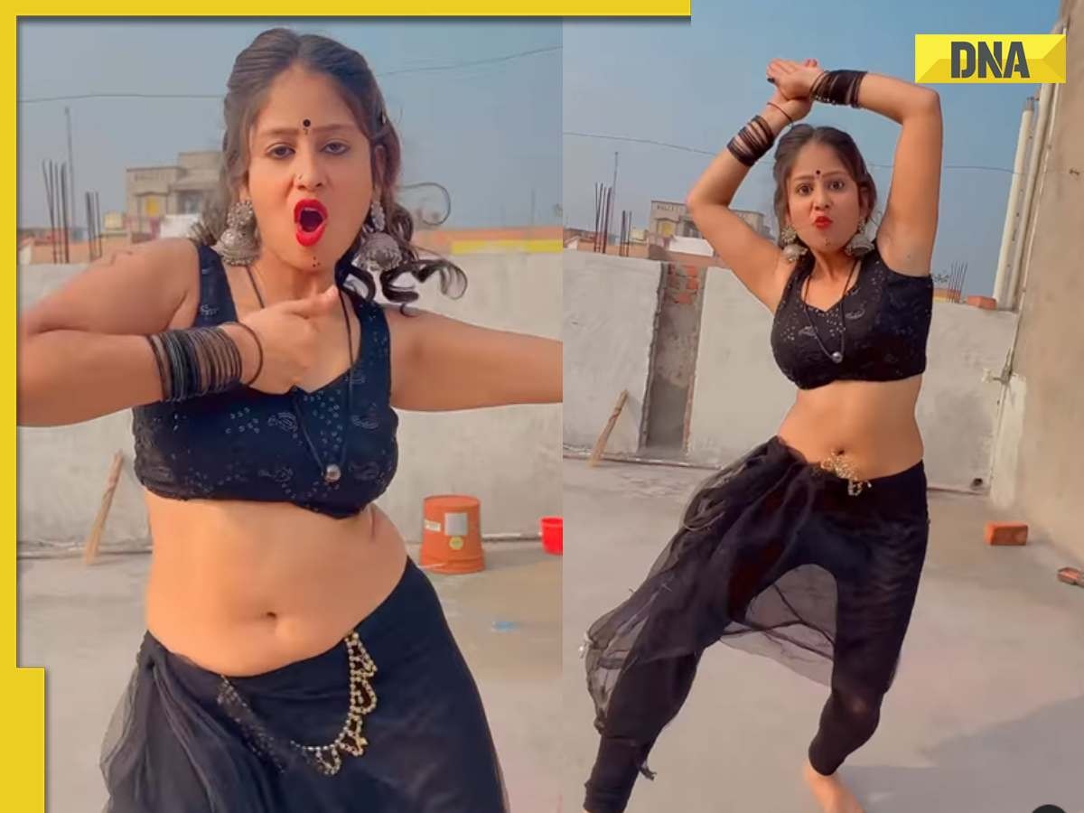 1200px x 900px - Viral video: Desi girl's sizzling dance to Been Bajata Ja Sapare oozes  oomph, watch