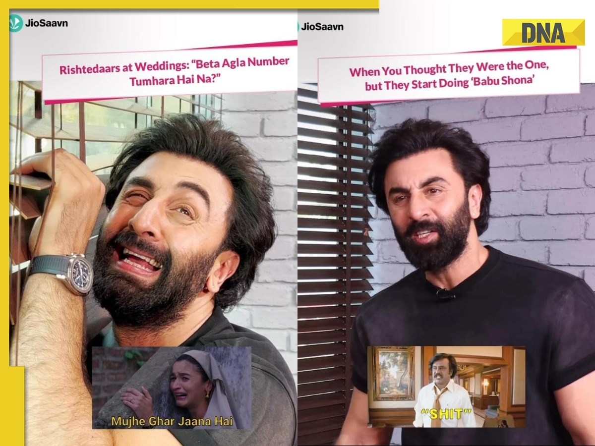 Watch: Ranbir Kapoor recreates iconic memes, even transforms into Alia Bhatt from Raazi, fans say 'bhai biwi se daro'