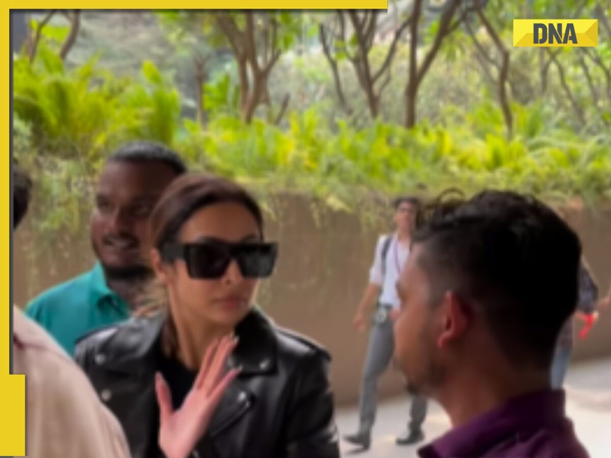 Watch: Malaika Arora gets visibly uncomfortable as fan gets too close to her, netizens say 'kahan se aate hain...'