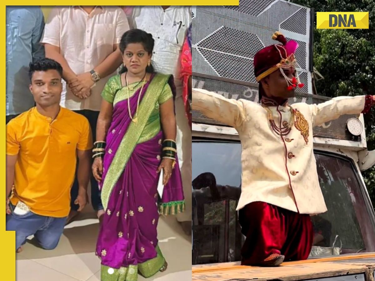 World's shortest bodybuilder Pratik Mohite ties knot with partner; wedding pic goes viral