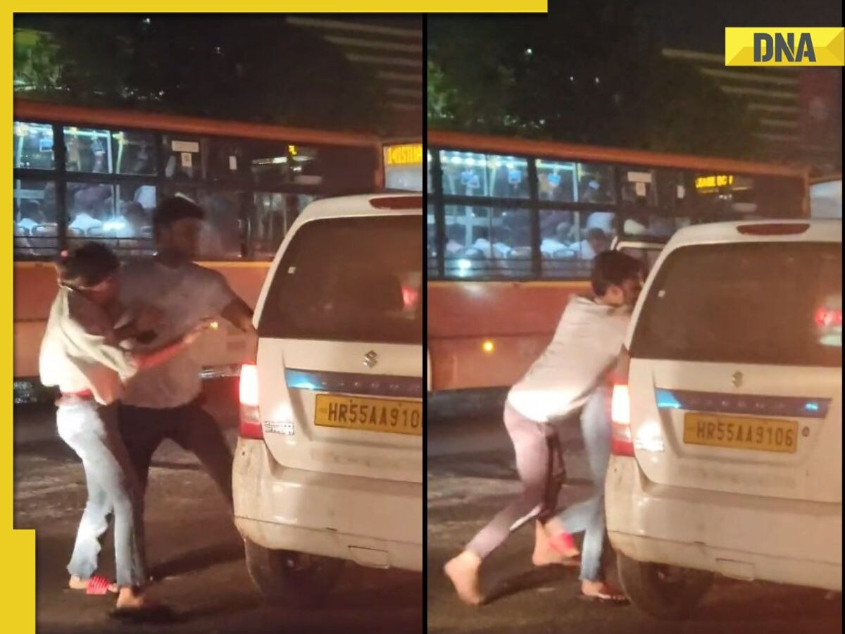 Delhi man beats woman, forces her into car; shocking video surfaces on social media