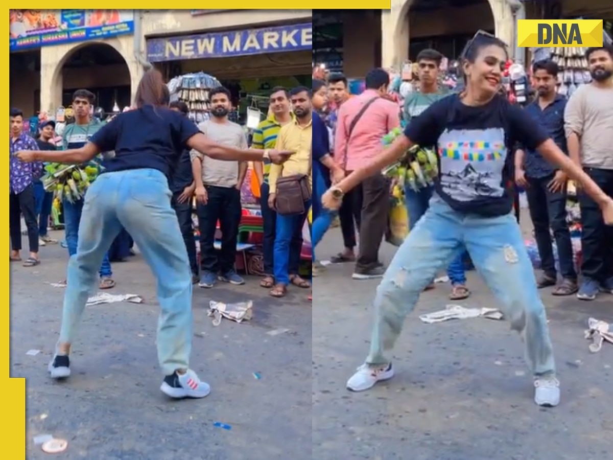 Desi girl's jaw-dropping dance to Laila Main Laila in crowded market steals hearts online, viral video