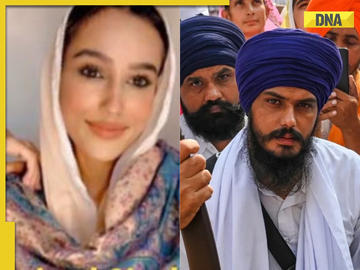 Who Is Amritpal Singhs Nri Wife Kirandeep Kaur Know Why Punjab Police Is Investigating Her