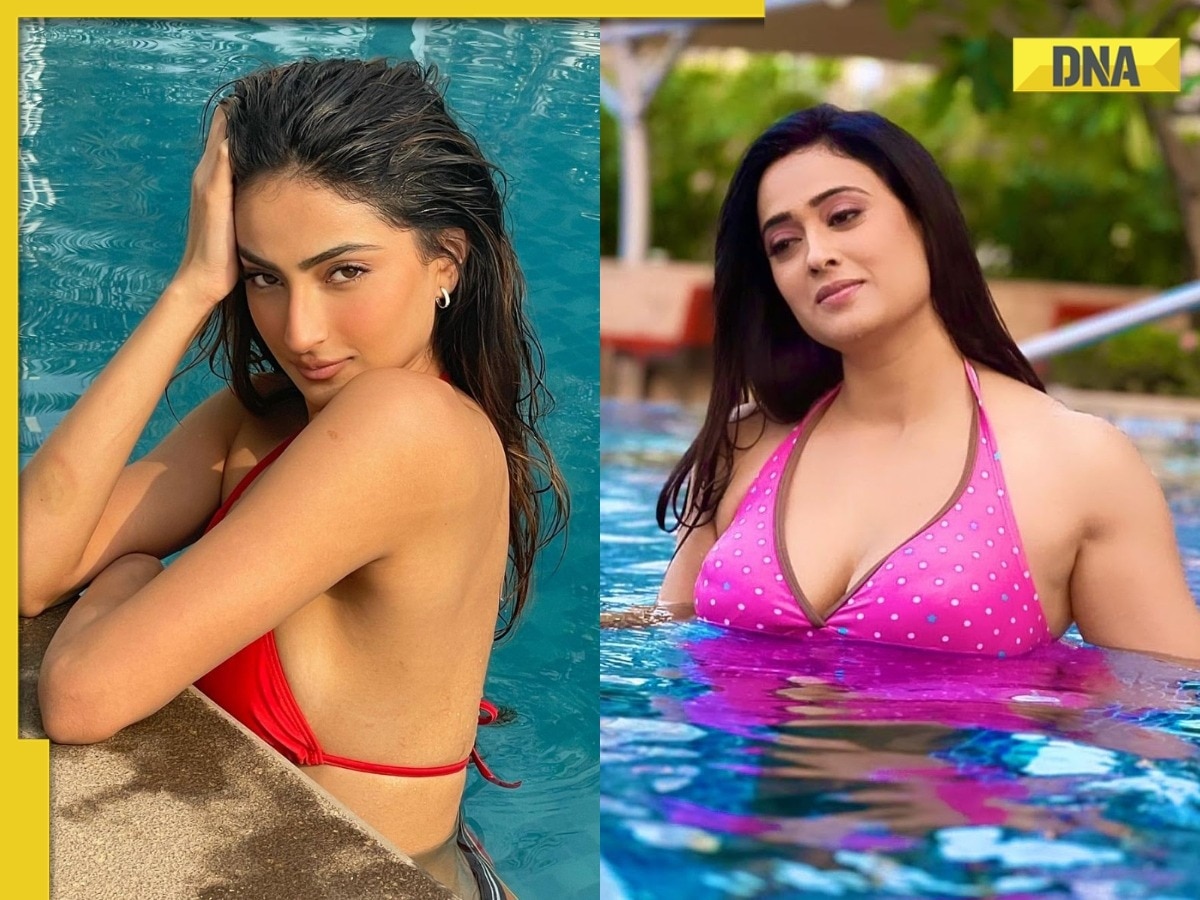 Alia Hot Xxx - Watch: After Shweta Tiwari's photos in sexy pink swimsuit, Palak Tiwari's  videos, photos in red bikini go viral