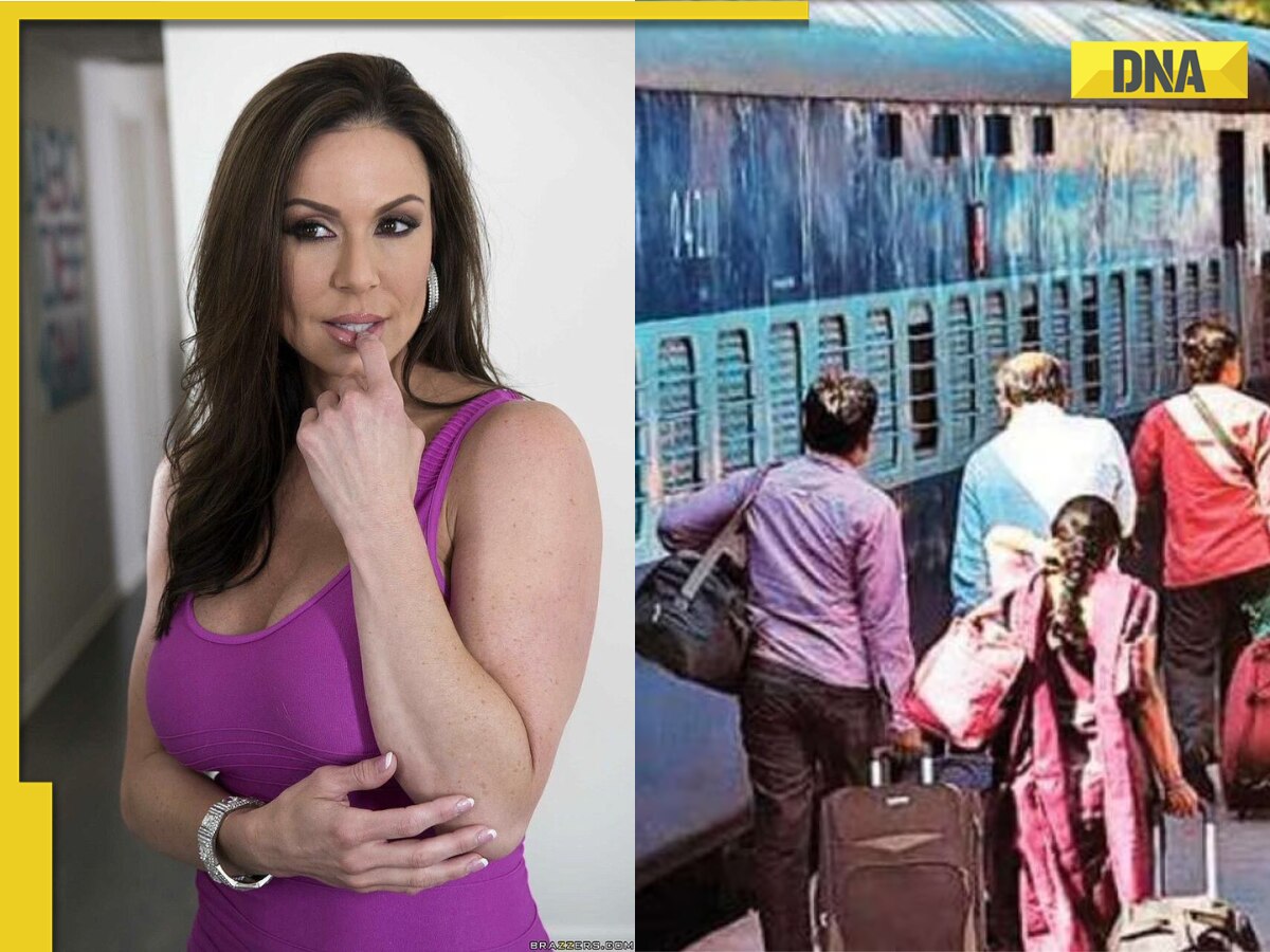 Porn star Kendra Lust shares video of porn film playing at Patna Junction railway station, says I hope it was mine