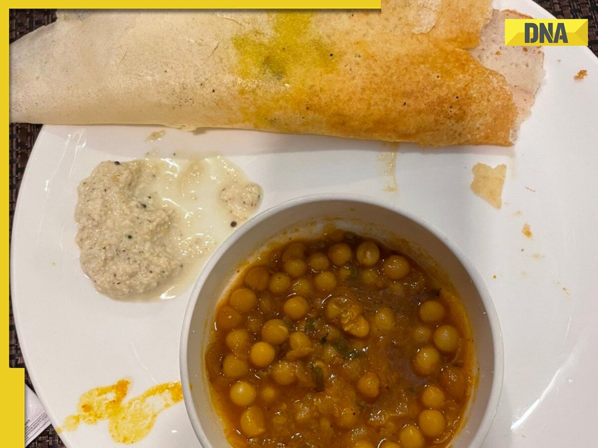 Woman tries dosa with chole for breakfast, viral pic sparks debate online