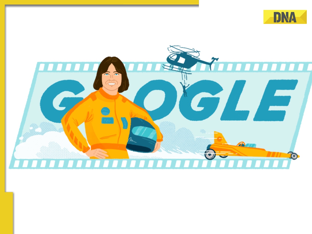 Google Doodle today: Meet Kitty O’Neil, American stunt performer crowned as ‘fastest woman in world’