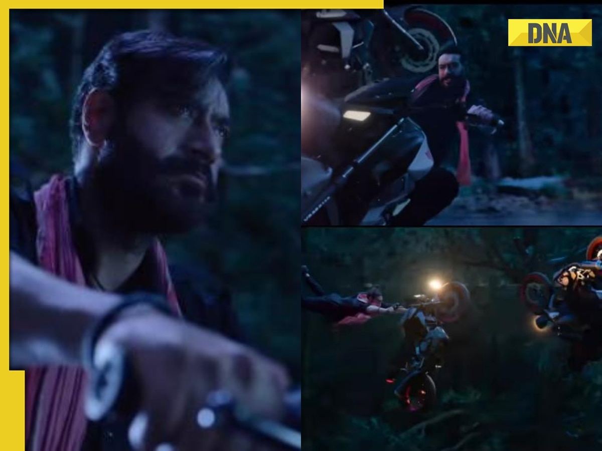 Watch: Ajay Devgn treats fans with 6-min long thrilling bike, truck chase sequence from Bholaa; dedicates it to father