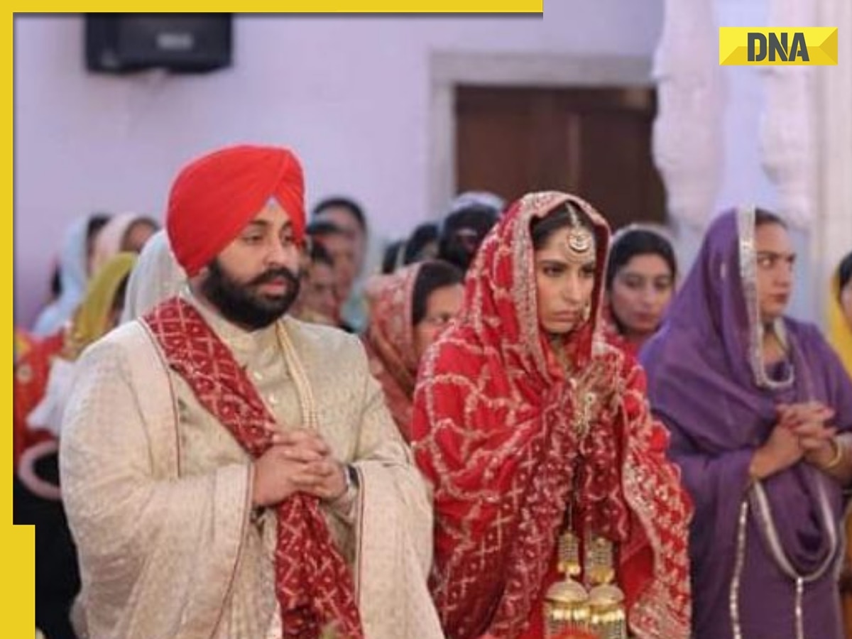 Punjab minister Harjot Bains ties knot with IPS officer Jyoti Yadav, pictures go viral