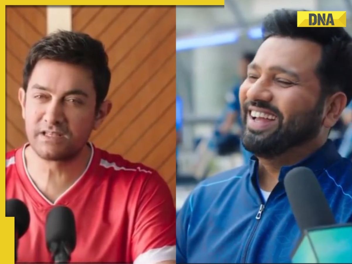 Viral Video: Rohit Sharma roasts Bollywood actor Aamir Khan in new ad, Watch