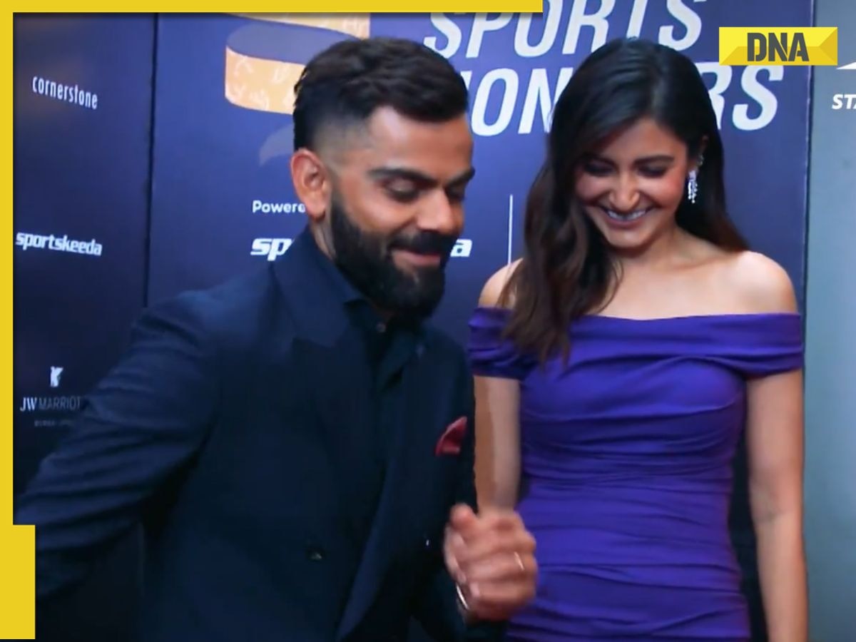 Watch: Anushka Sharma applauds as Virat Kohli shows off his moves to Naatu Naatu