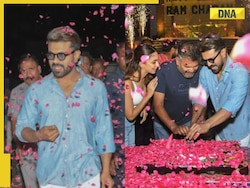 Watch: Ahead of his birthday, Ram Charan gets grand surprise from team RC15, Kiara Advani, director Shankar