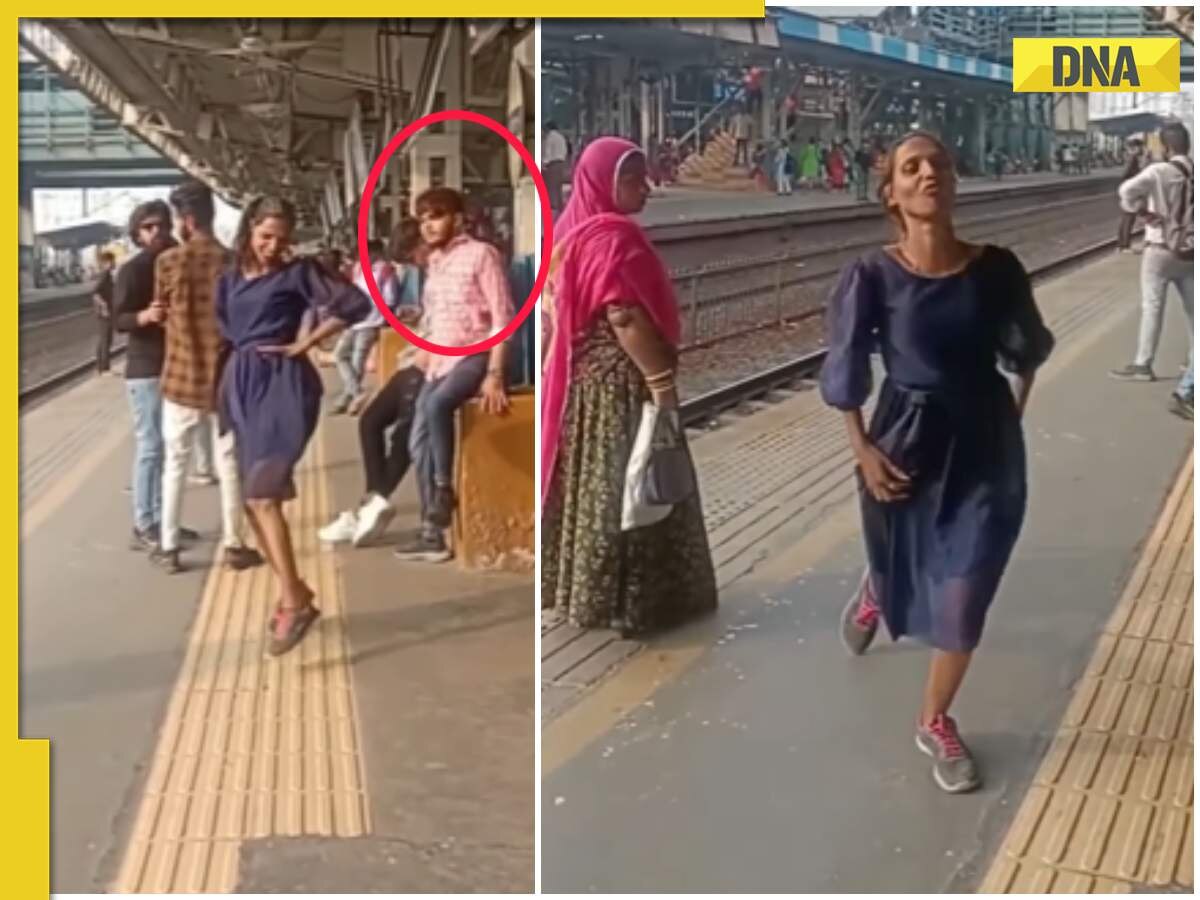 Girl dances at crowded railway station, viral video divides internet