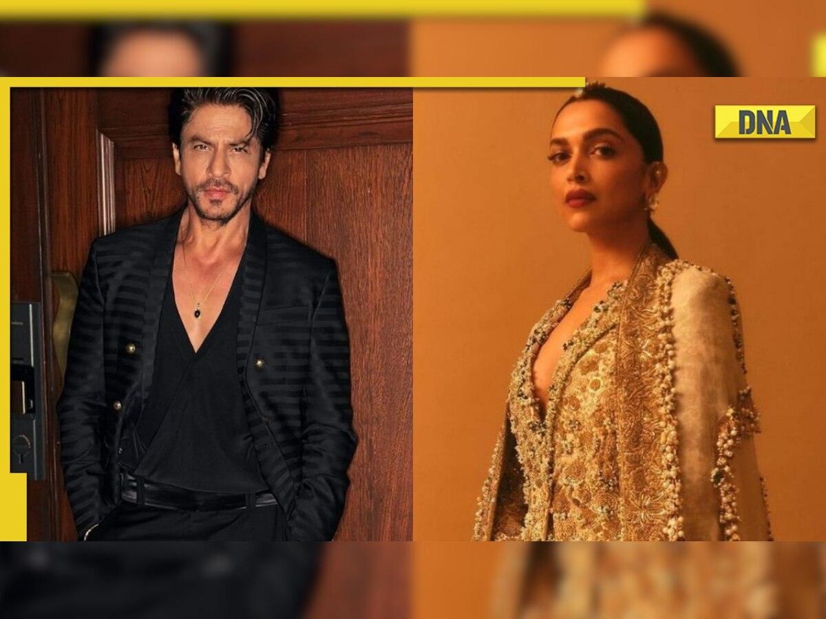 Deepika Padukone fangirls over Shah Rukh Khan's dashing black look for NMACC opening ceremony