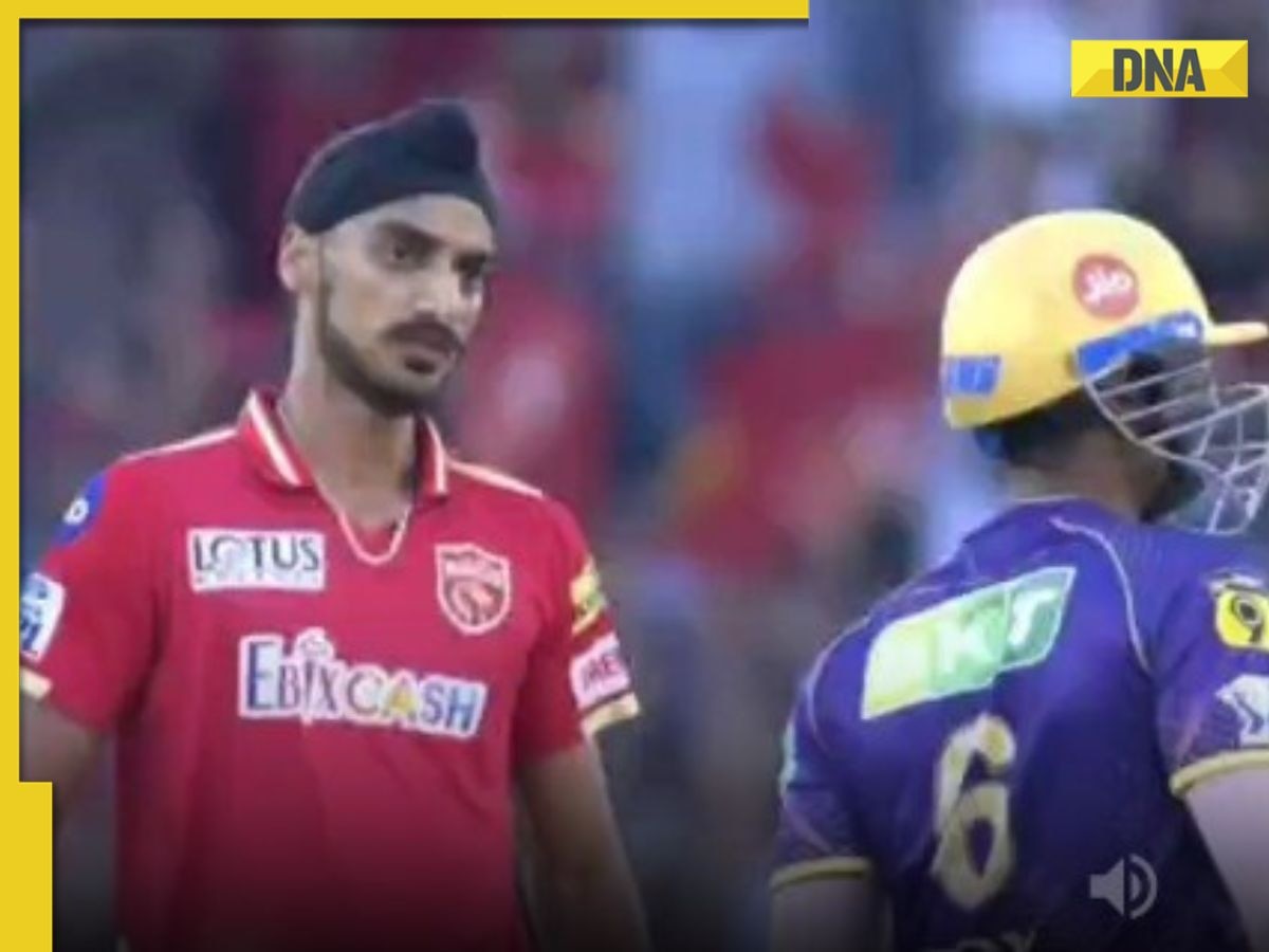 IPL 2023: Arshdeep Singh gives death stare to Anukul Roy after getting his wicket during PBKS vs KKR match, Watch