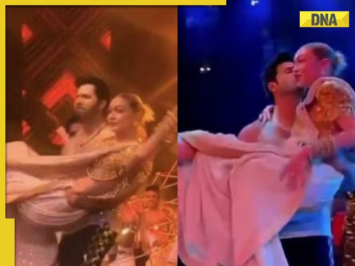 Varun Dhawan breaks silence after getting trolled for lifting, kissing Gigi Hadid on NMACC stage