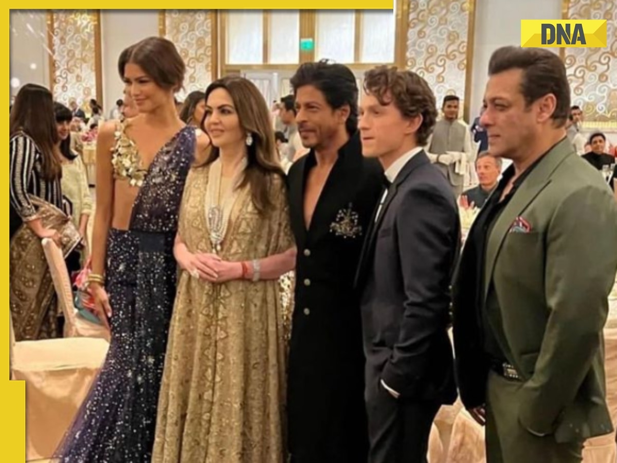 Viral! Netizens notice Aishwarya Rai in Salman Khan-Shah Rukh Khan's photo with Zendaya-Tom Holland: 'Expensive picture'