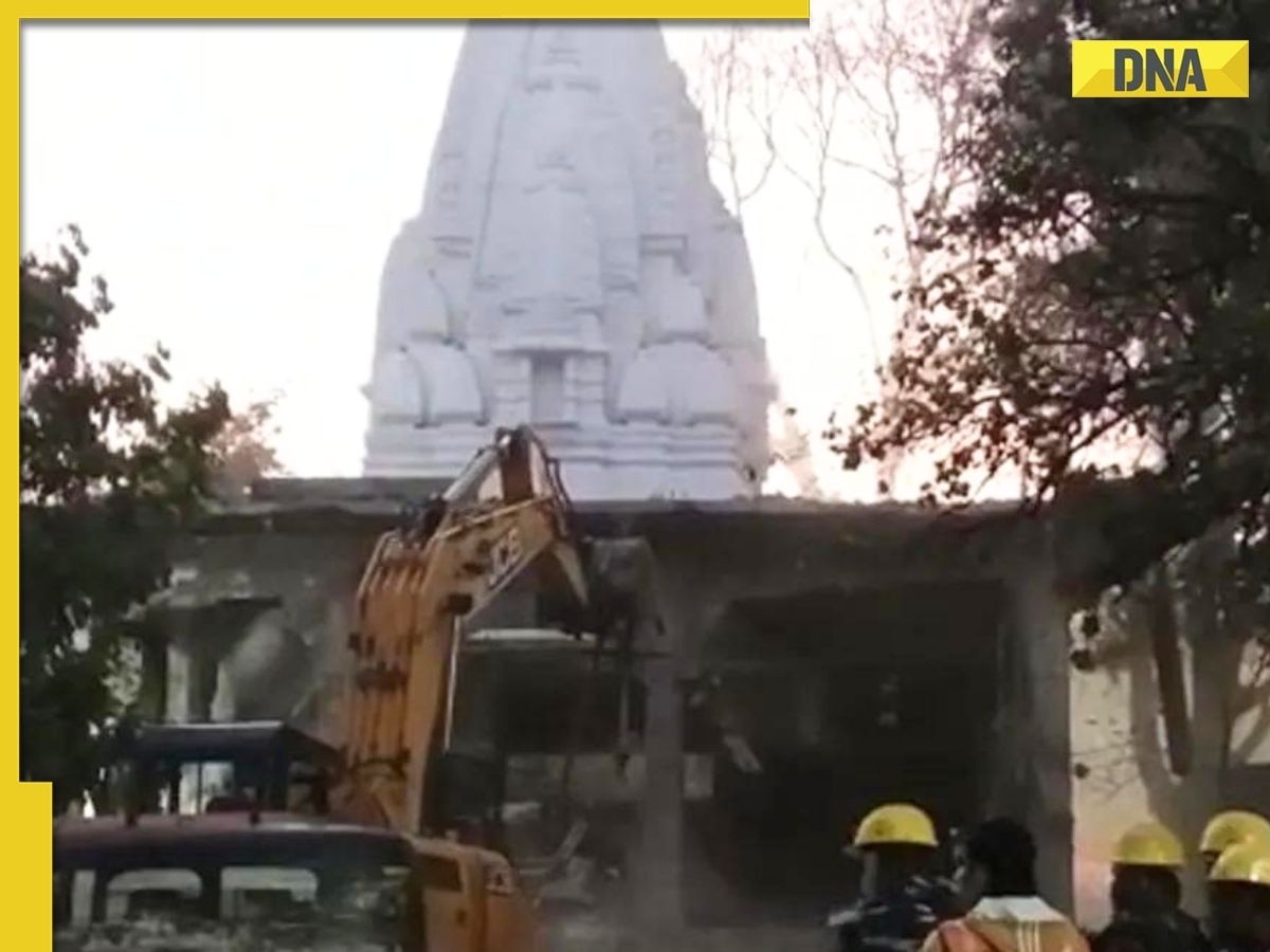 Indore temple tragedy: Authorities demolish illegal structure following fatal collapse of stepwell floor where 36 died