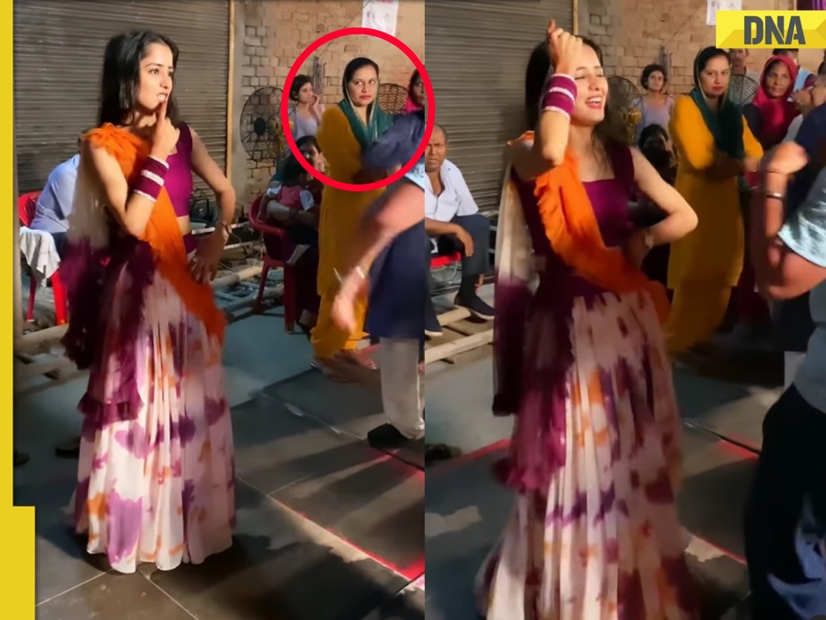 Desi girl's sizzling dance to 'Mujhko Rana Ji Maaf Karna' goes viral, netizens say 'peeche toh dekho'