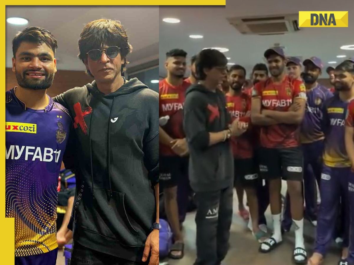 IPL 2023: Rinku Singh takes charge of KKR's celebrations following victory against RCB, SRK pulls his leg, Watch