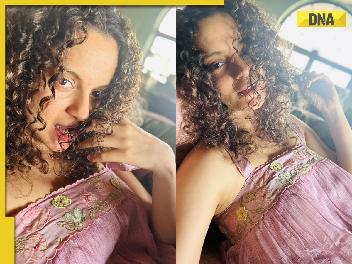 Kangana Ranaut shares happy sunkissed selfies with romantic shayari in caption, fans ask 'koi mil gaya?'