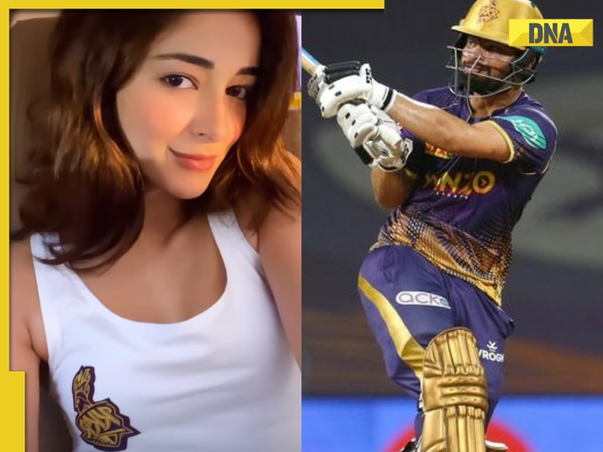 Ananya Panday's reaction to KKR's Rinku Singh's 5 successive sixes against GT goes viral