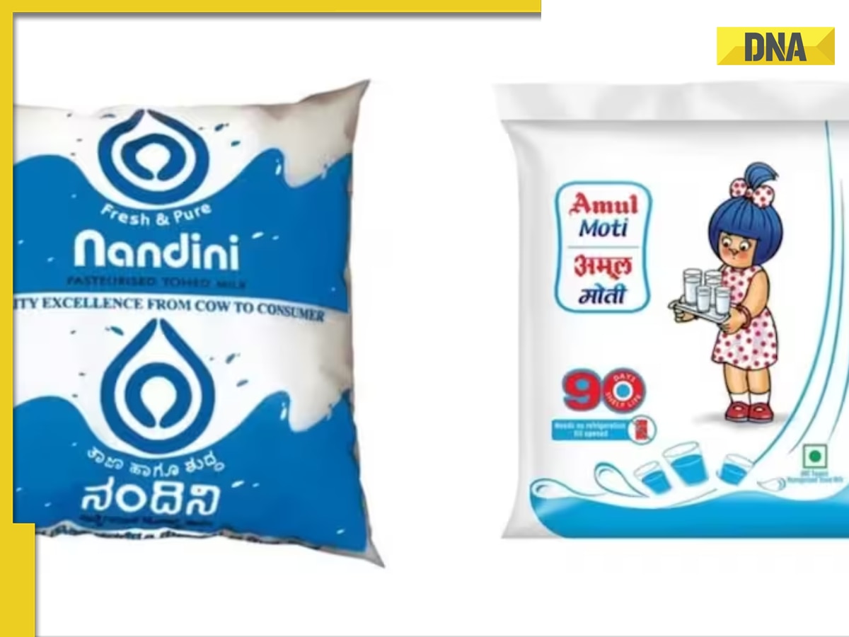 Amul vs Nandini milk row in Karnataka: Which milk brand is cheaper? Why Amul threatens Nandini's milk market