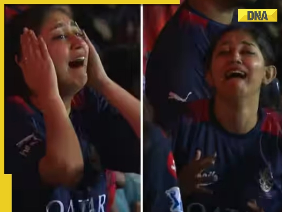 Video of RCB fangirl crying hysterically during LSG match goes viral, watch