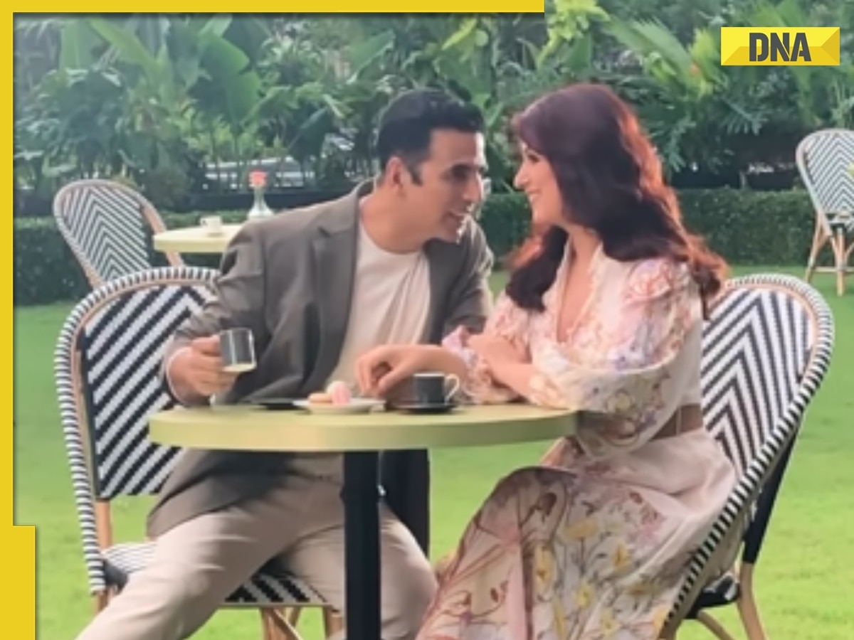 1200px x 900px - Twinkle Khanna drops romantic video with Akshay Kumar, says 'love makes for  a great canape but....'