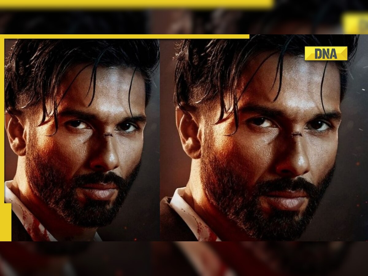 Shahid Kapoor drops his intense look in first poster of Ali Abbas Zafar's Bloody Daddy, fans can't wait for trailer