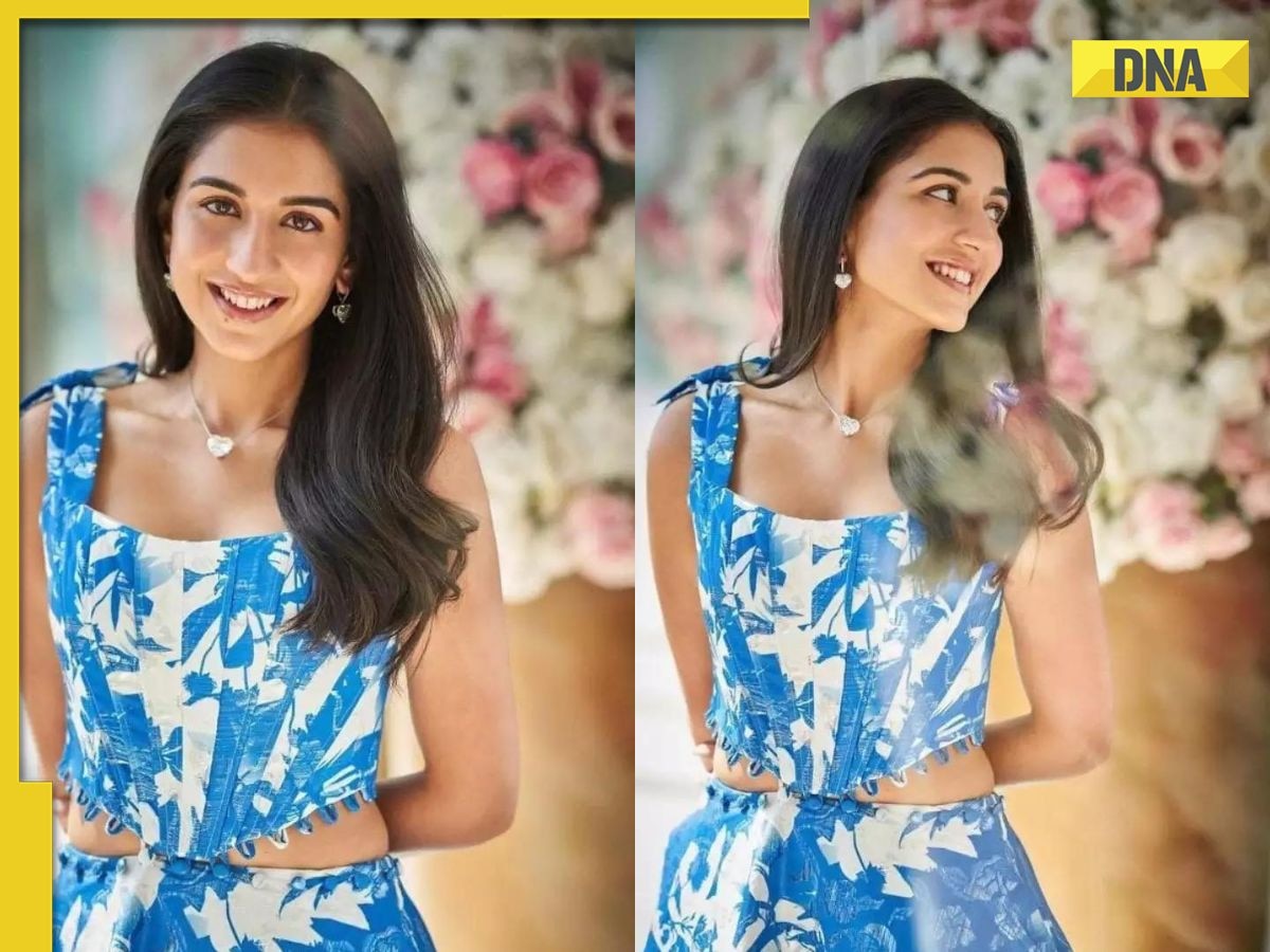 Anant Ambani's fiancee Radhika Merchant looks radiant in blue