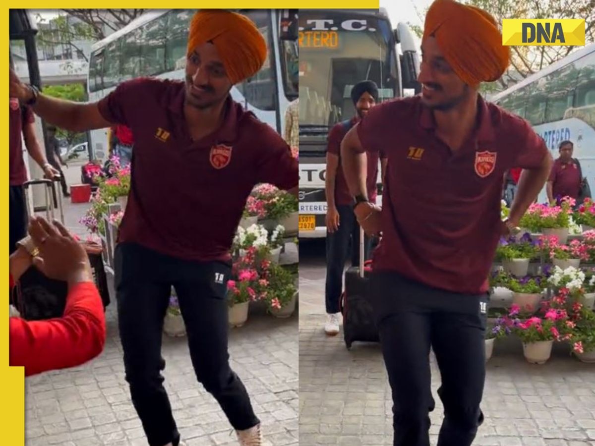 IPL 2023: PBKS' Arshdeep Singh takes part in Bihu dance in Guwahati, Riyan Parag reacts - Watch