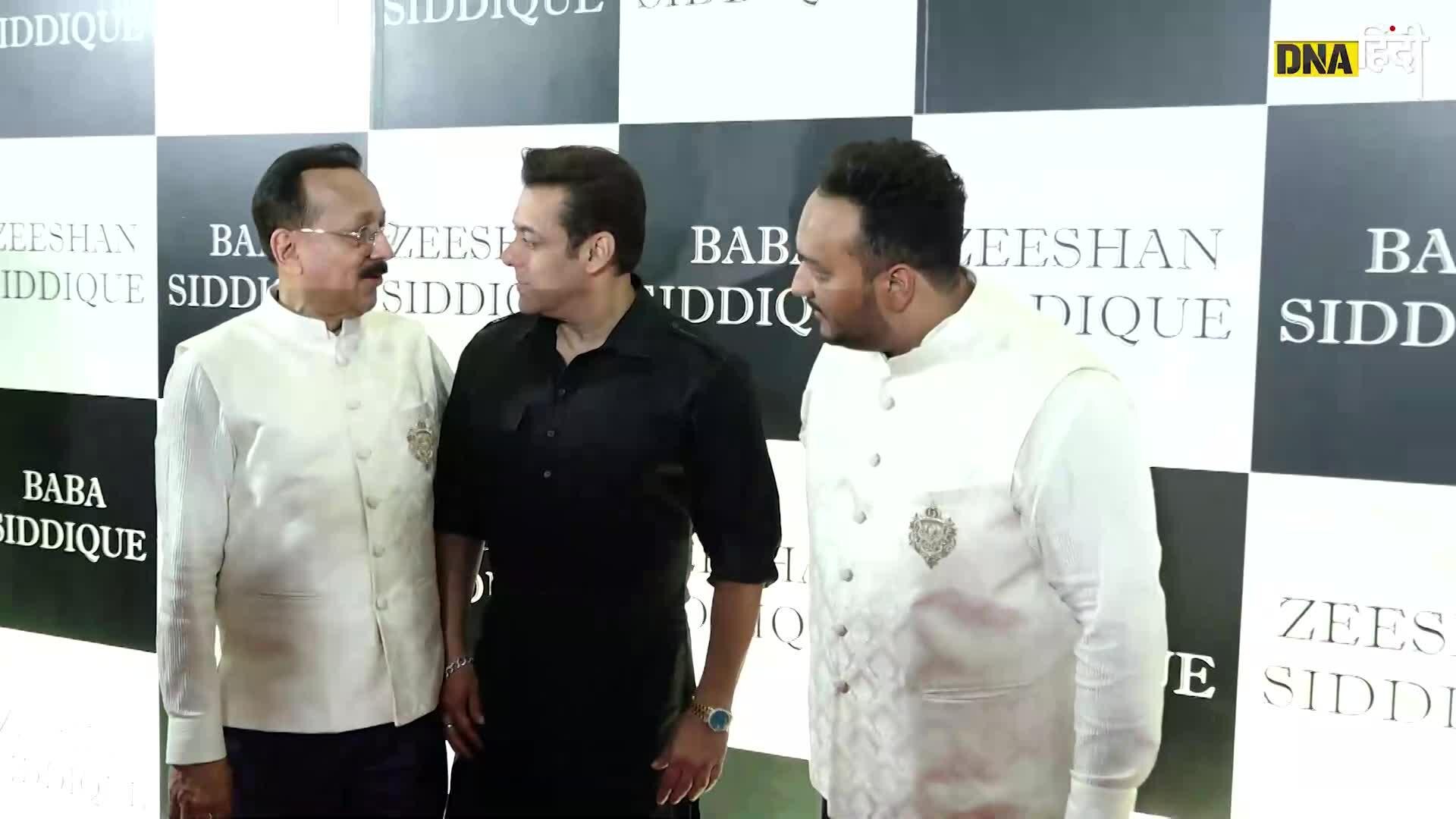 Video: Baba Siddique Iftar Party-पार्टी में Pregnant Sana Khan को खींच कर ले जाने पर Troll हुए उनके पति