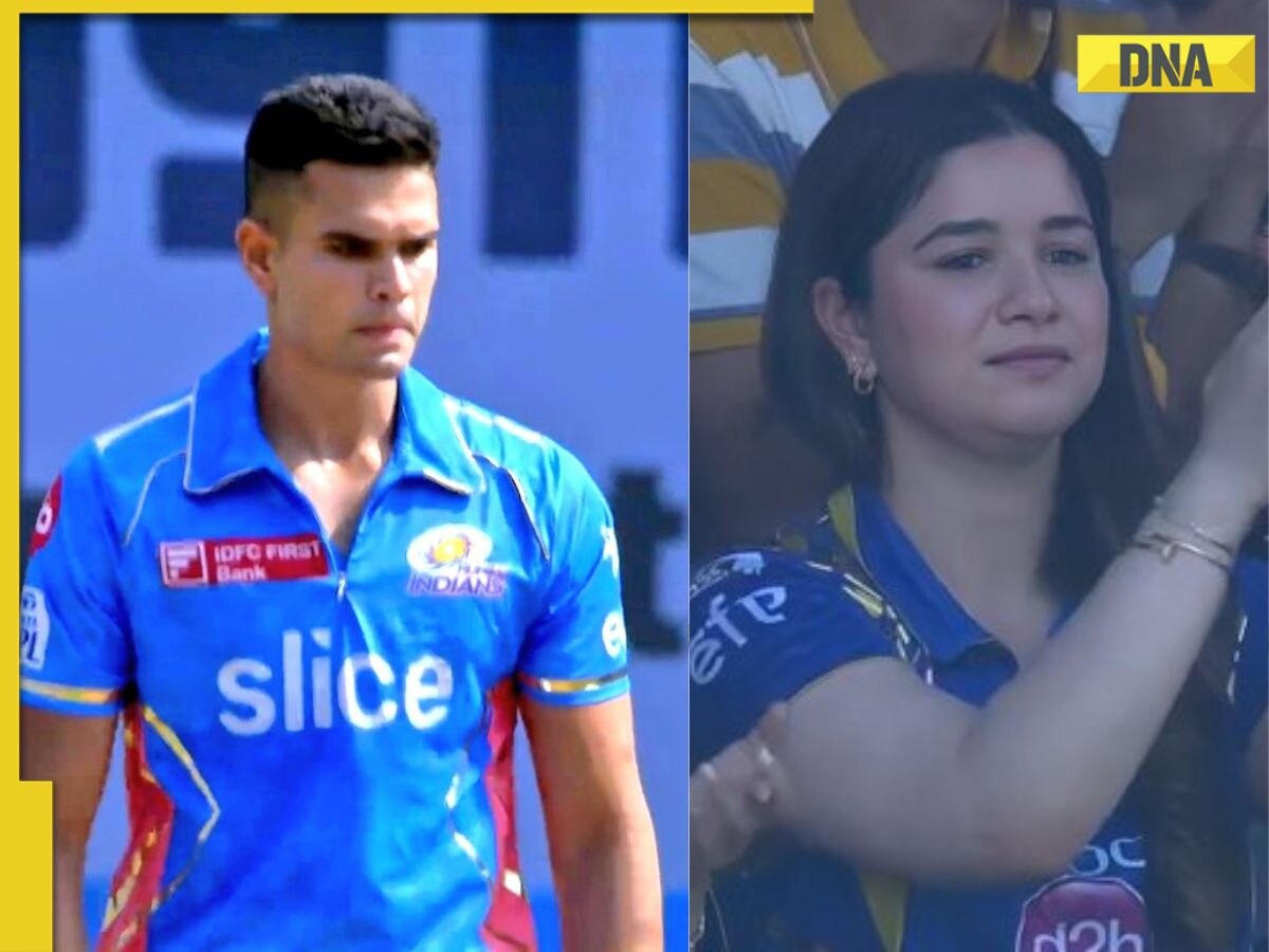 MI vs KKR: Sara Tendulkar cheers for brother Arjun Tendulkar as he makes IPL debut, visuals go viral